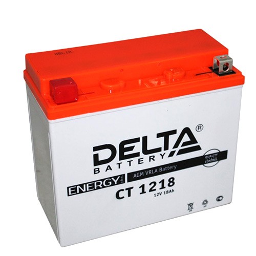 Аккумулятор Delta CT1218 (12В/18Ач)