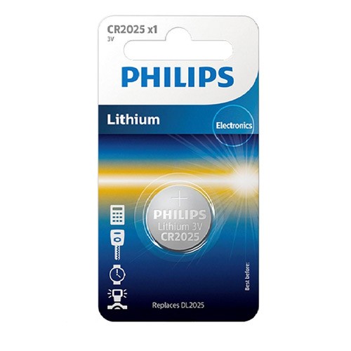 Батарейка литиевая Philips CR2025 3V