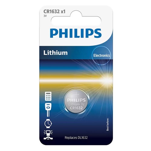 Батарейка литиевая Philips CR1632 3V