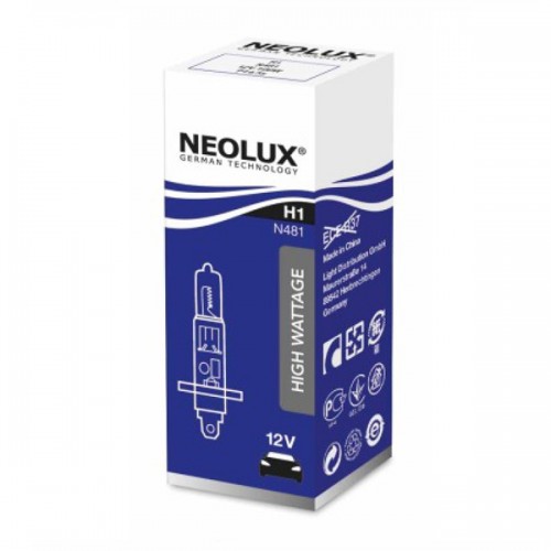 Автолампа Neolux N481 (H1* 12V 100W P14.5S)