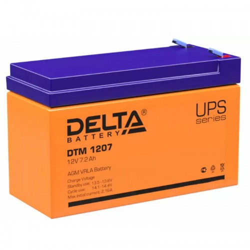 Аккумуляторная батарея Delta DTM 1207 (12V / 7Ah)