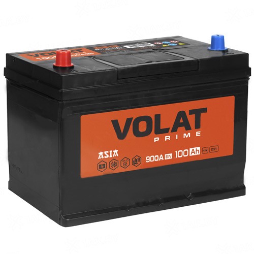 Аккумулятор VOLAT Prime Asia (100 Ah) 900 A
