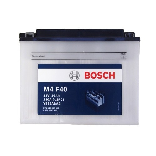 Аккумулятор  Bosch M4 F40  16А/ч  0092M4F400