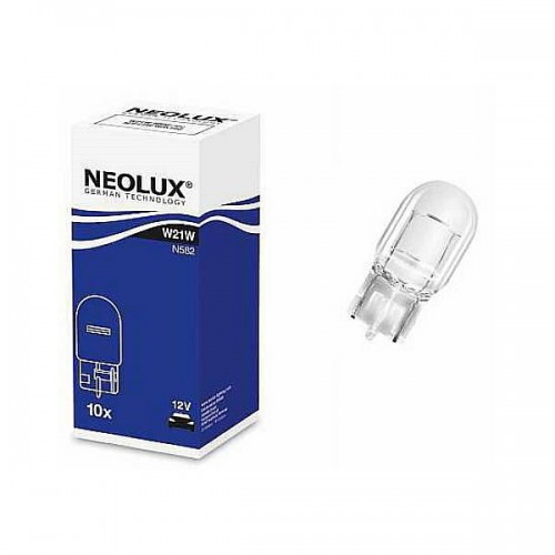 Автолампа Neolux N580 (W21/5W 12V  21/5W W3x16Q)
