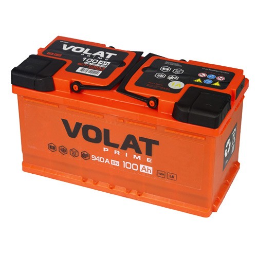 Аккумулятор VOLAT Prime (100 Ah) 940 A