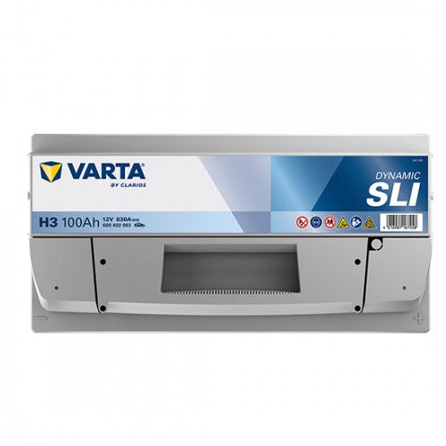 Аккумулятор VARTA Dynamic SLI 100Ah (600402083) H3 Аккумулятор VARTA Dynamic SLI 100Ah (600402083) H3
