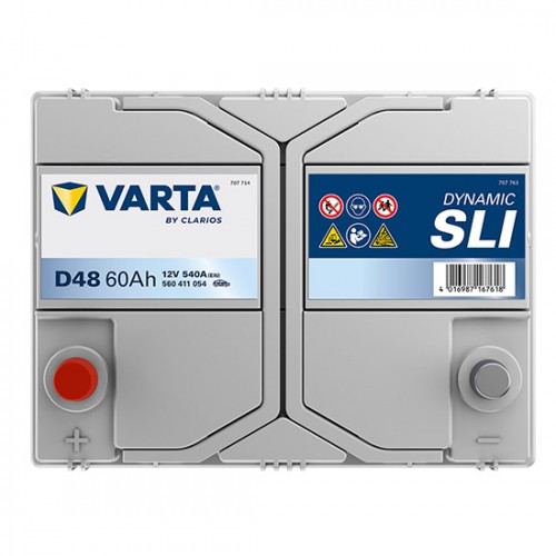 Аккумулятор VARTA Dynamic SLI 60Ah (560411054) D48 Аккумулятор VARTA Dynamic SLI 60Ah (560411054) D48